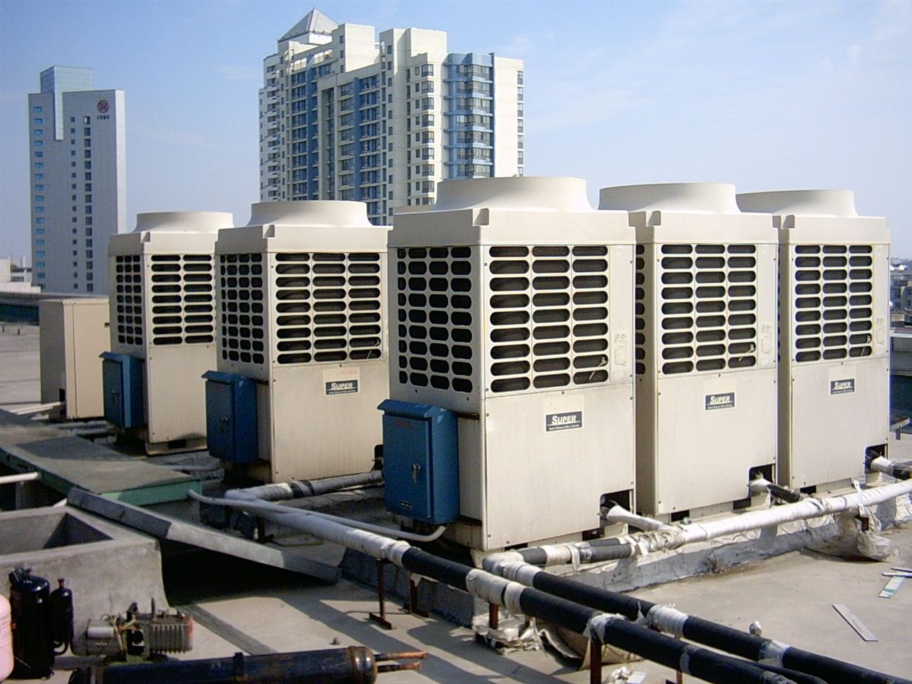 中央空调工程搭配新风系统效果更显著！--东莞中央空调安装【广顺机电设备】